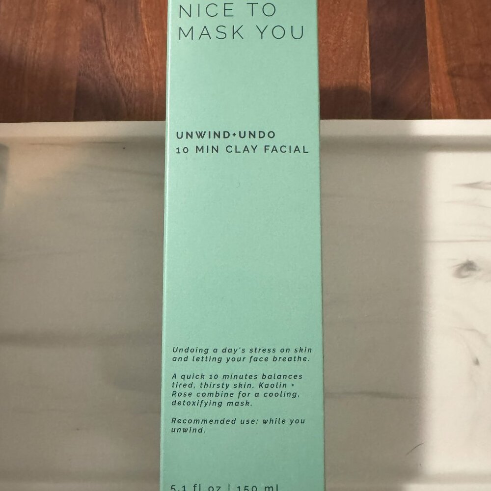 Sun & Moon Nice to Mask You 10 Minute Pore Cleansing Facial Mask